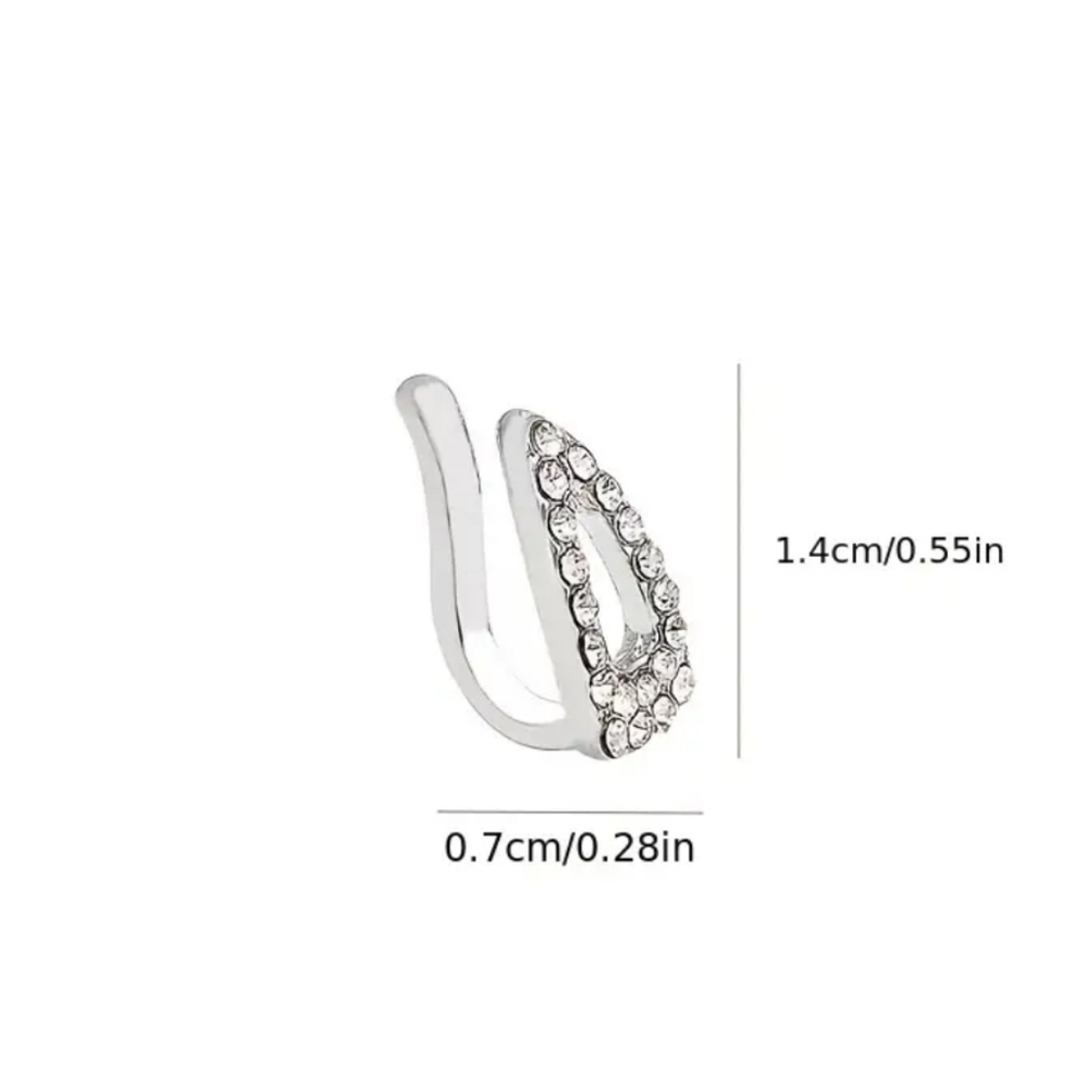 LAST ONE! New! Tiny ear clip-on earring - Picture 3 of 9